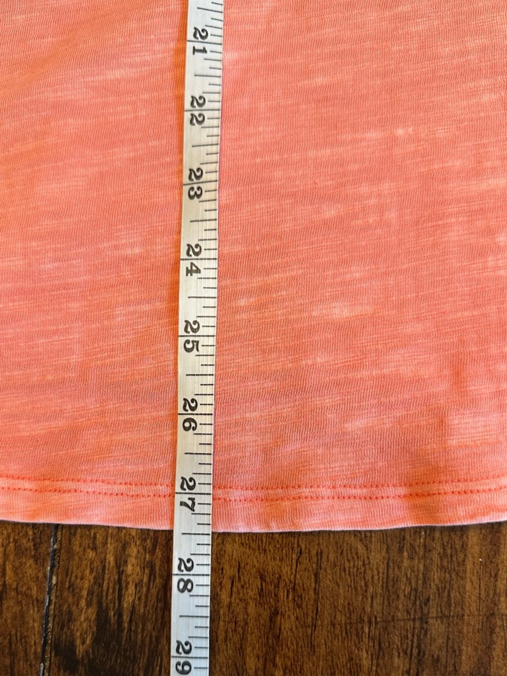 Billy T | Cotton Henley Top with Tab Sleeves in Blush Sun – Size, L - Picture 9 of 9